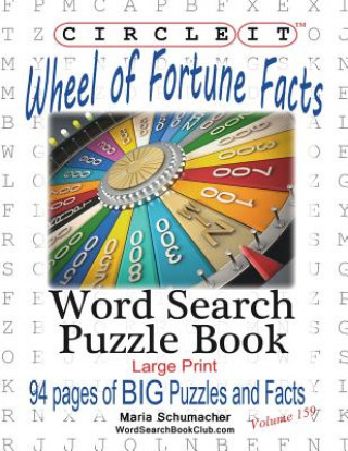 Libro Circle It, Wheel of Fortune Facts, Word Search, Puzzle Book Lowry Global Media LLC