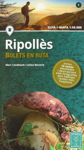 Carte BOLETS EN RUTA:RIPOLLES MARC CASABOSCH