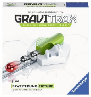 Játék Ravensburger GraviTrax Erweiterung TipTube - Ideales Zubehör für spektakuläre Kugelbahnen, Konstruktionsspielzeug für Kinder ab 8 Jahren 