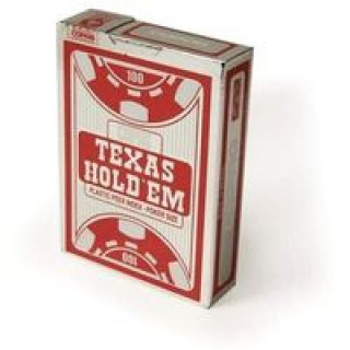Articole de papetărie Texas Holdem Silver peek index czerwone 