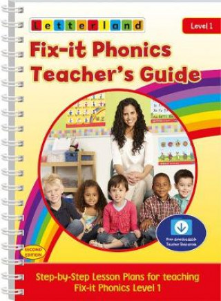 Carte Fix-it Phonics - Level 1 - Teacher's Guide (2nd Edition) Lisa Holt
