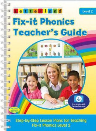 Livre Fix-it Phonics - Level 2 - Teacher's Guide (2nd Edition) Lisa Holt