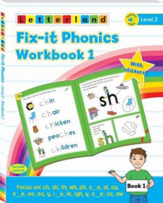 Könyv Fix-it Phonics - Level 2 - Workbook 1 (2nd Edition) Lisa Holt