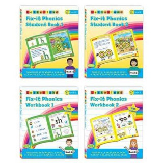 Livre Fix-it Phonics - Level 2 - Student Pack  (2nd Edition) Lisa Holt