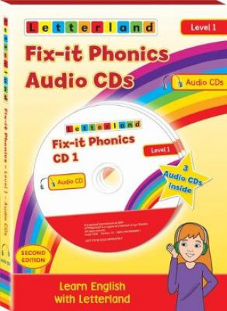 Audio Fix-it Phonics - Level 1 - Audio CD Pack (2nd Edition) Lisa Holt