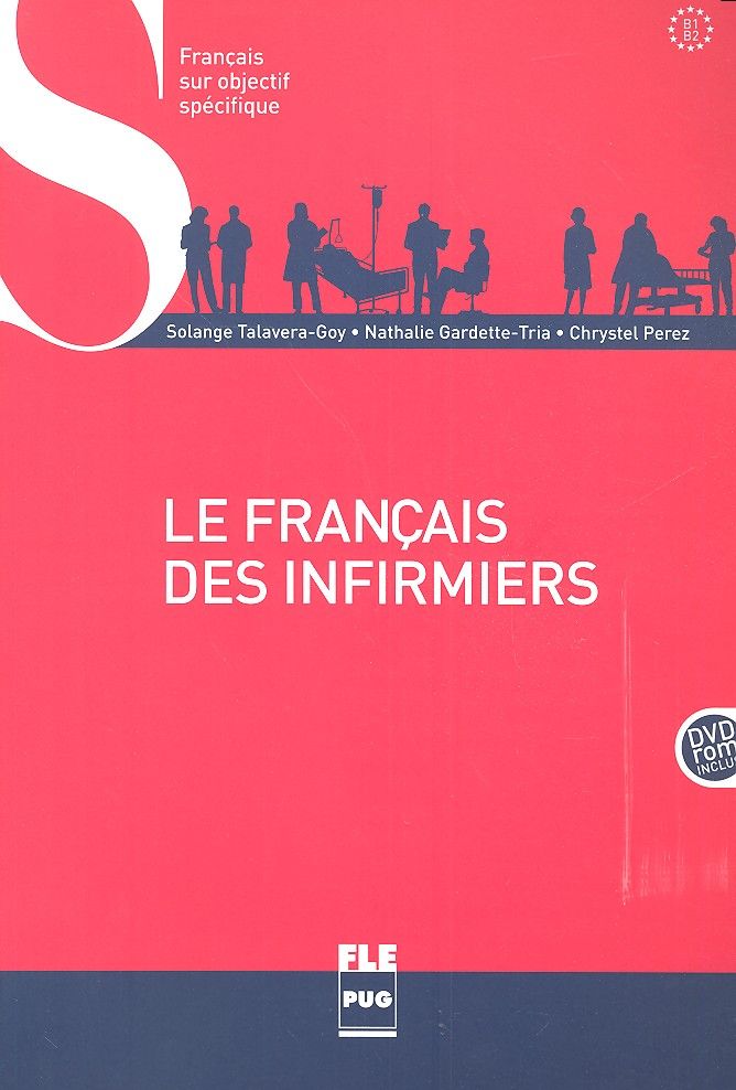 Книга Le francais des infirmiers B1-B2 + DVD Talavera-Goy Solange