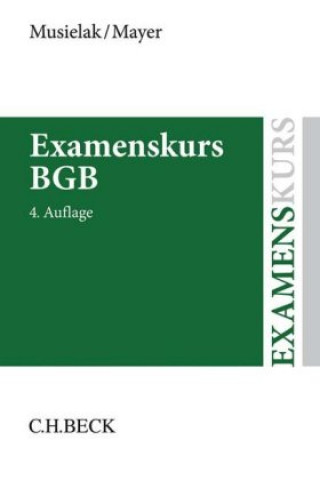 Książka Examenskurs BGB Hans-Joachim Musielak