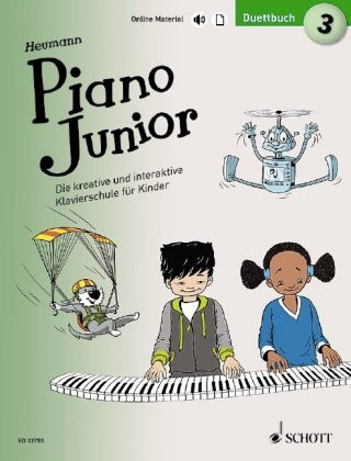 Tiskanica Piano Junior: Duettbuch. Bd.3 Hans-Günter Heumann