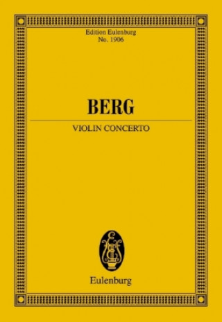Printed items Violinkonzert Alban Berg