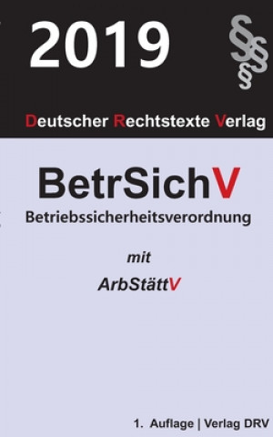 Könyv Betriebssicherheitsverordnung Redaktion Drv