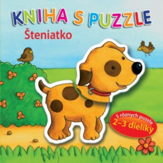 Kniha Kniha s puzzle Šteniatko neuvedený autor
