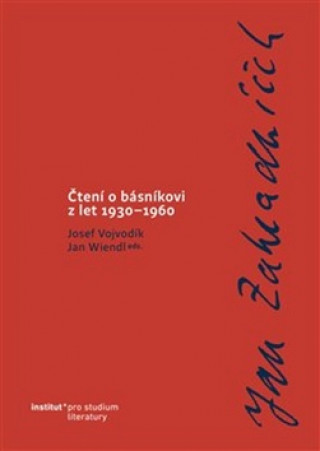 Book Čtení o básníkovi z let 1930–1960 Josef Vojvodík