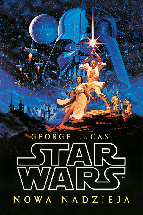 Knjiga Star Wars Gwiezdne wojny Nowa nadzieja Lucas George