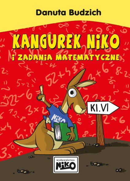 Kniha Kangurek Niko i zadania matematyczne dla klasy VI Budzich Danuta