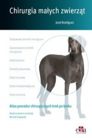 Buch Atlas procedur chirurgicznych krok po kroku. Chirurgia małych zwierząt Rodríguez J.