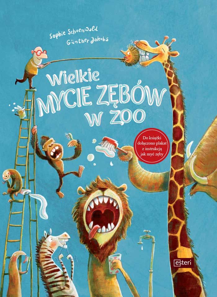 Kniha Wielkie mycie zębów w zoo Schoenwald Sophie