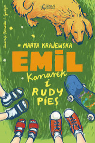 Kniha Emil, kanarek i rudy pies Krajewska Marta