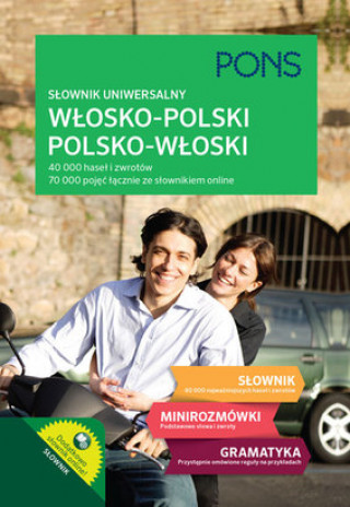 Kniha Słownik uniwersalny włosko-polski polsko-włoski 