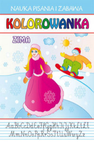 Könyv Kolorowanka Zima 