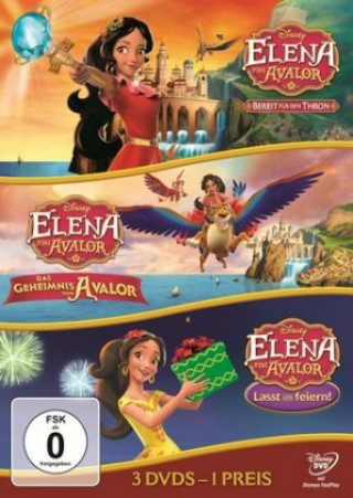 Видео Elena von Avalor - Dreierpack, 3 DVDs Sandra Powers