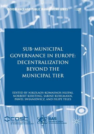 Buch Sub-Municipal Governance in Europe Nikolaos-Komninos Hlepas