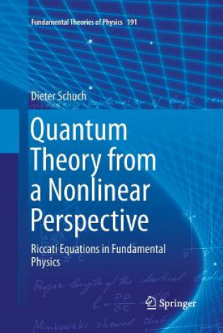 Buch Quantum Theory from a Nonlinear Perspective Dieter Schuch
