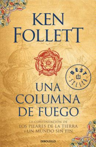 Book Una columna de fuego / A Column of Fire Ken Follett