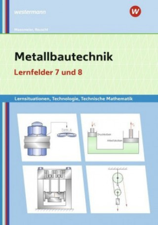 Kniha Metallbautechnik: Technologie, Technische Mathematik Lernfelder 7 und 8 Lernsituationen Gertraud Moosmeier