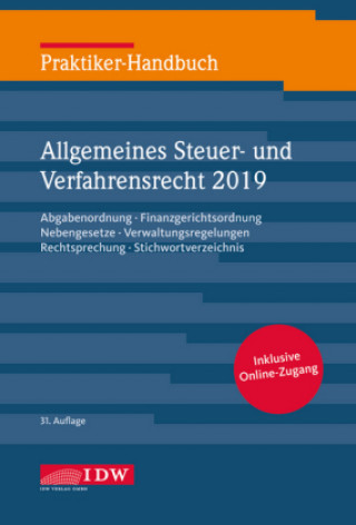Kniha Praktiker-Hb. Allg. Steuer-u. Verfahrensrecht 2019 Gregor Kirch