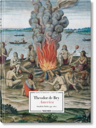 Kniha Theodor de Bry. America Michael van Groesen