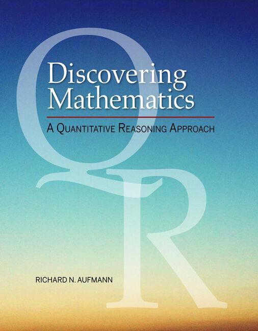 Kniha Activities Booklet for Liberal Arts Mathematics and Quantitative Reasoning Courses Richard N. Aufmann