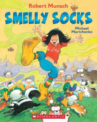 Kniha Smelly Socks Robert Munsch