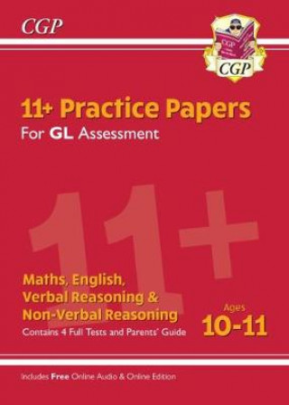 Книга 11+ GL Practice Papers Mixed Pack - Ages 10-11 (with Parents' Guide & Online Edition) CGP Books