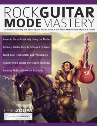 Kniha Rock Guitar Mode Mastery Chris Zoupa