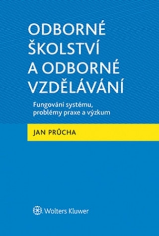 Book Odborné školství a odborné vzdělávání Jan Průcha