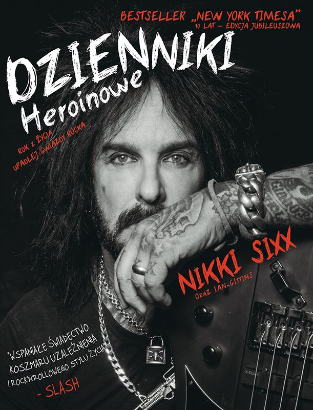 Kniha Dzienniki Heroinowe Sixx Nikki