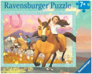Játék Ravensburger Kinderpuzzle - 10055 Spirit: wild und frei - Dreamworks Spirit-Puzzle für Kinder ab 7 Jahren, mit 150 Teilen im XXL-Format 
