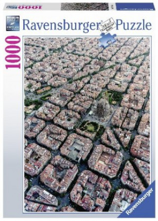 Játék Barcelona von Oben (Puzzle) 