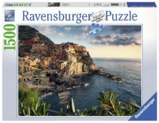 Hra/Hračka Blick auf Cinque Terre (Puzzle) 