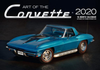 Calendar/Diary Art of the Corvette 2020 Editors Of Motorbooks