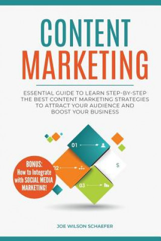 Kniha Content Marketing: Essential Guide to Learn Step-by-Step the Best Content Marketing Strategies to Attract your Audience and Boost Your Bu Joe Wilson Schaefer