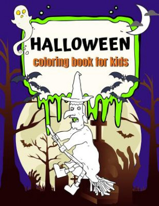 Książka Halloween Coloring Book for Kids: Fun Halloween Coloring Pages Arnie Lightning