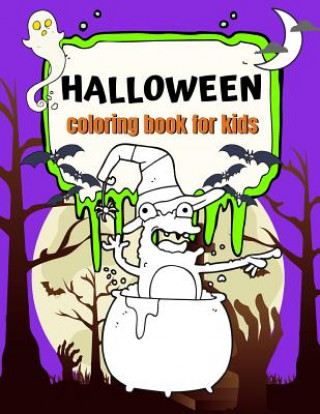 Książka Halloween Coloring Book for Kids: Fun Halloween Coloring Pages Arnie Lightning