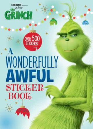Carte A Wonderfully Awful Sticker Book (Illumination's the Grinch) Mary Man-Kong