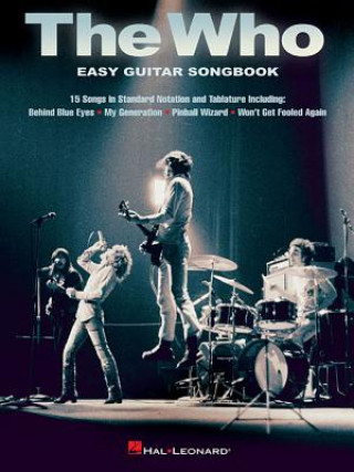 Könyv The Who - Easy Guitar Songbook The Who