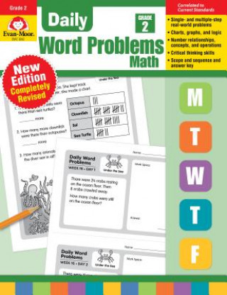 Könyv Daily Word Problems Math, Grade 2 Teachers Edition Evan-Moor