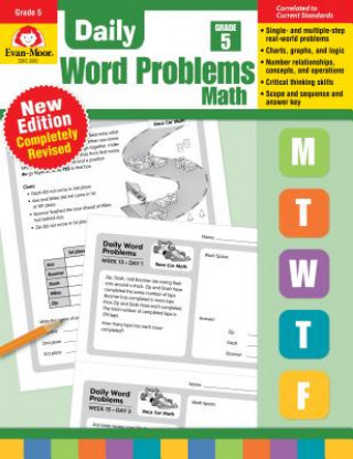 Книга Daily Word Problems Math, Grade 5 Teacher Edition Evan-Moor