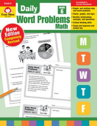 Kniha Daily Word Problems Math, Grade 6 Teacher Edition Evan-Moor