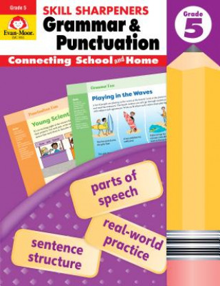 Book Skill Sharpeners: Grammar & Punctuation, Grade 5 Workbook Evan-Moor