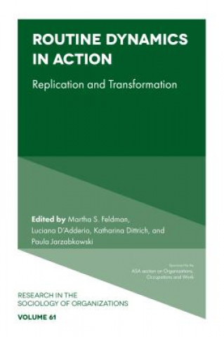 Kniha Routine Dynamics in Action Martha S. Feldman